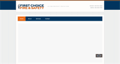 Desktop Screenshot of firstchoicefiresafety.com